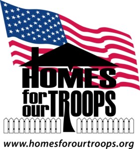 HOMES FOR OUR TROOPS LOGO
